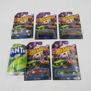 NIP Hot Wheels 2024 Halloween Edition 1:64 Diecast Complete Set of 5